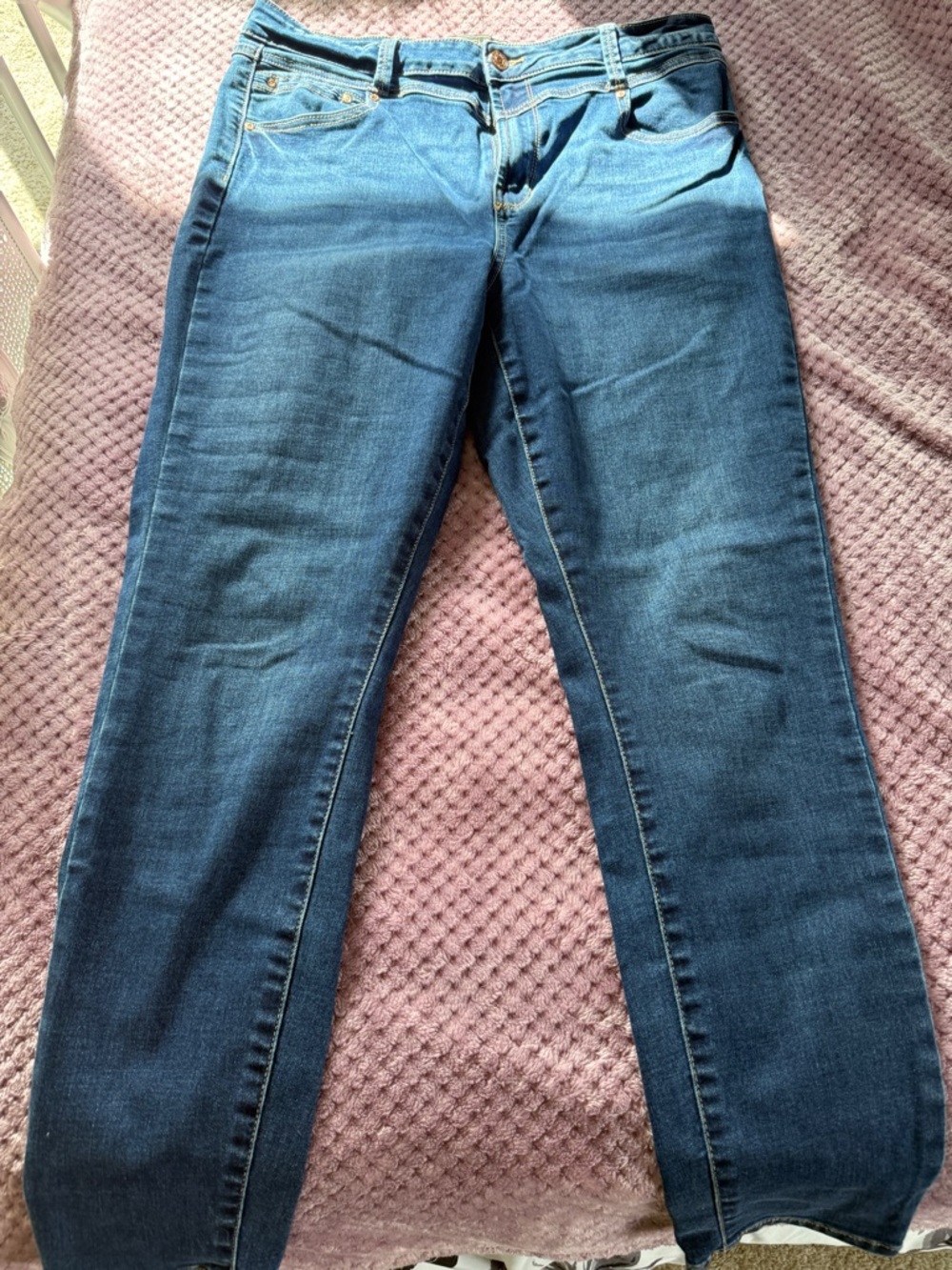 Classic Women's Blue Denim Jeans